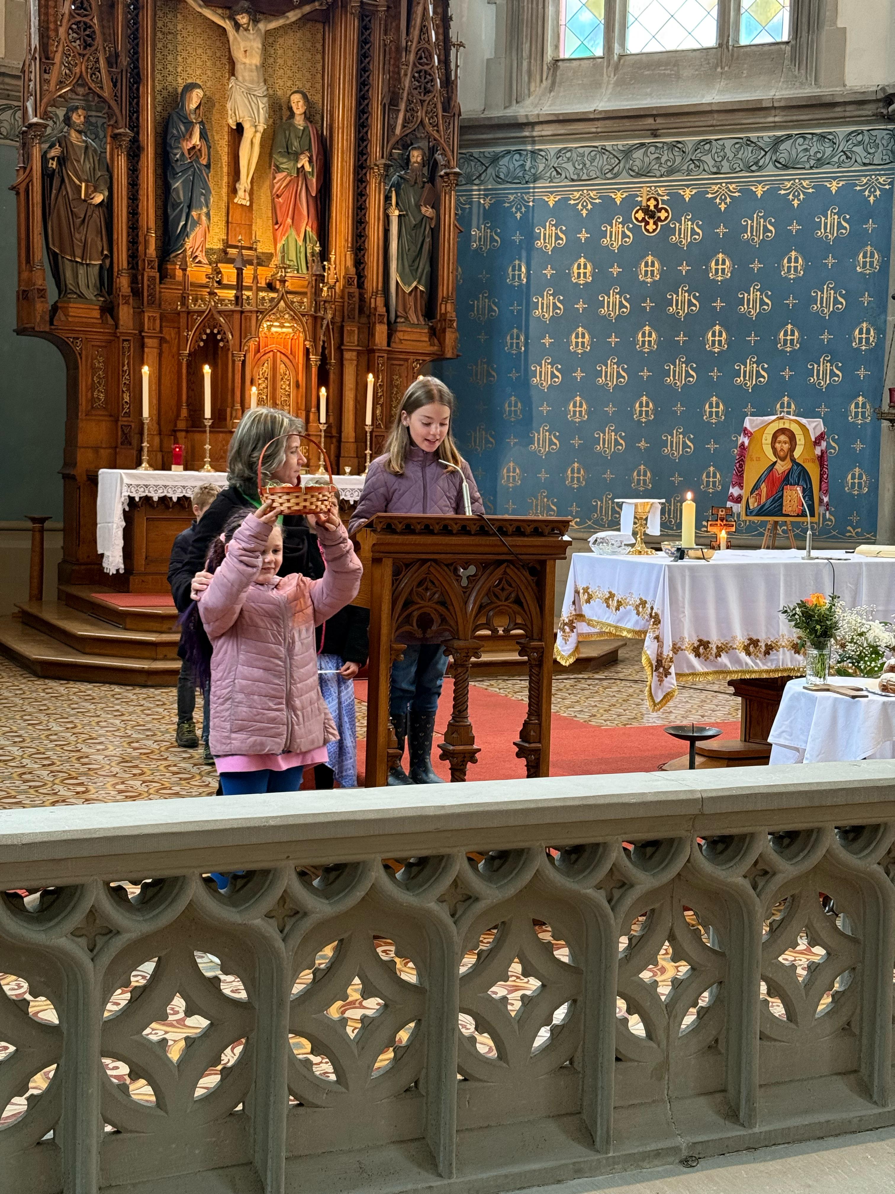 Oster-Gottesdienst Volksschule
